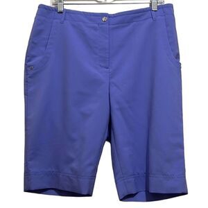 Annika shorts walking golf sports pockets purple lavender 12